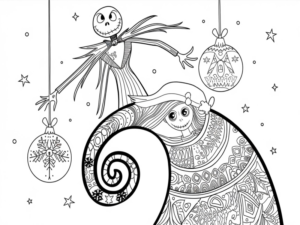 Disney Christmas Coloring Pages