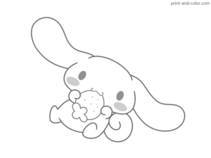 Cinnamoroll Coloring Pages