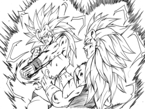 Dragon Ball Z Goku Coloring Pages