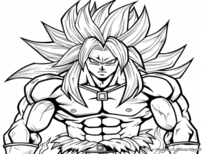 Dragon Ball Z Goku Coloring Pages