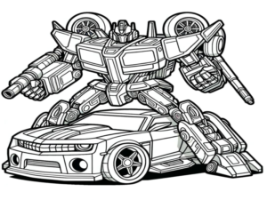 transformers coloring pages