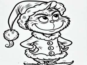 Grinch Coloring Pages