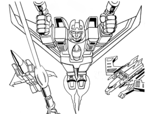 transformers coloring pages