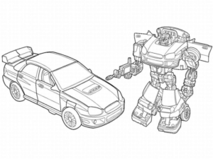 transformers coloring pages