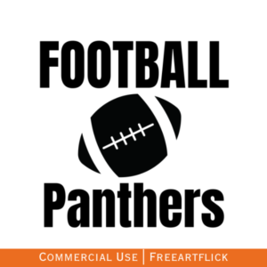 Free Panthers Football SVG to Download