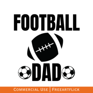 Free Football Dad SVG to Download