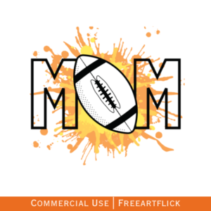 Mom Football SVG Free Download