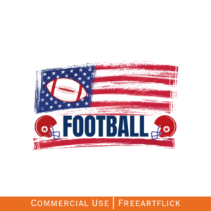 Free Football Flag SVG to Download