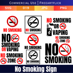 Best No Smoking Sign SVG Bundle Download