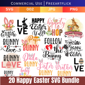 Best Easter Bunny SVG Bundle Download