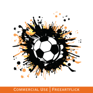 Downloadable Free Soccer Ball SVG