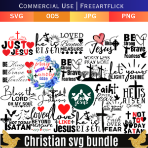 Christian Logo SVG Bundle Download