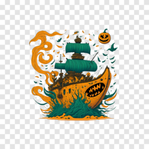 Download Free Halloween Ship PNG Free