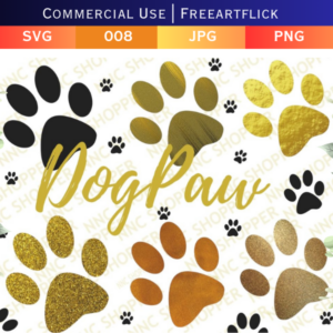Download Dog Paw Print SVG Bundle