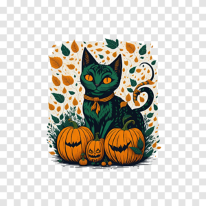 Free Cat Halloween PNG Download