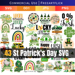 Cool Happy St. Patrick's Day SVG Sings Bundle Download