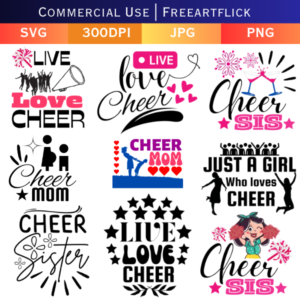 Buy Cheer SVG files