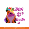 Free Art Flick Dog Mom SVG