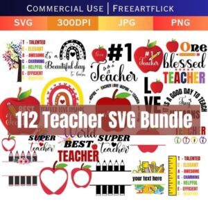 Best Teacher SVG Bundle Download