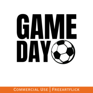 Download Free Game Day Soccer Ball SVG