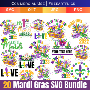 Best Life of the Mardi SVG Bundle Download