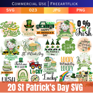 Best Green Happy St. Patrick's Day SVG Bundle