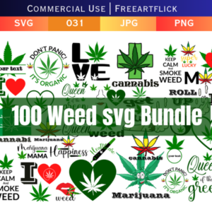 California Weed SVG Bundle Download