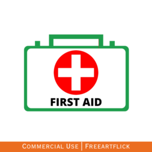 Green and Red First Aid SVG
