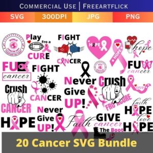 Cancer SVG Bundle