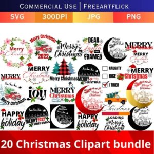 Christmas Clipart Bundle Download