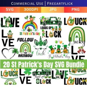 Happy St. Patrick's Day SVG Bundle