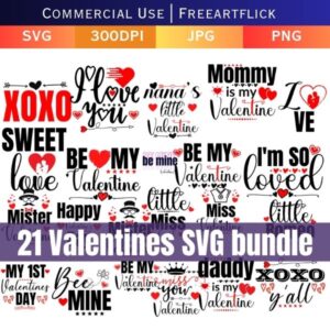 Valentine's Day Images SVG Bundle