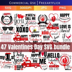 Best Valentine's Logo SVG Bundle Download