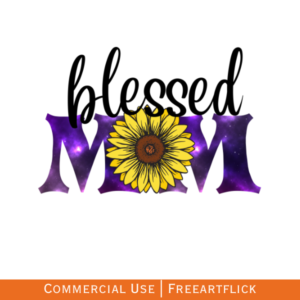 Download Blessed Mom SVG for Free