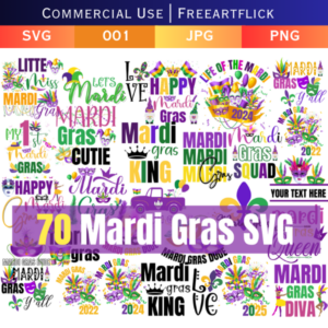 Best Mardi Gras SVG Bundle Download