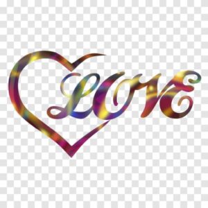 Download Elegant Love Logo PNG Free