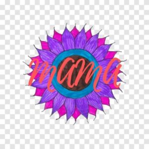 Free Sunflower Sublimation MOM PNG Download