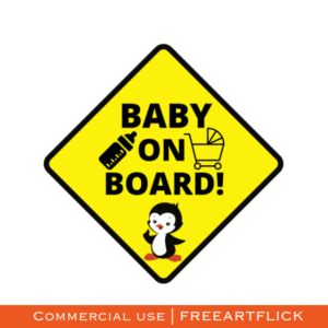 free Baby On Board SVG