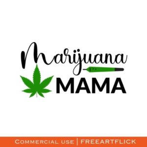 Marijuana Leaf SVG Free to Use