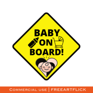 Baby On Board SVG