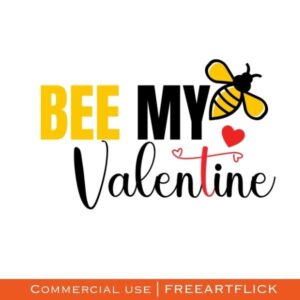 Be My Valentine Free SVG Download
