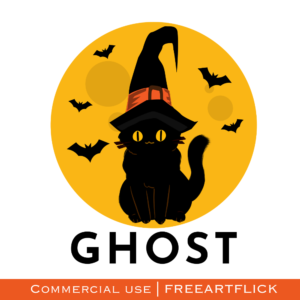 Halloween Cat SVG Free