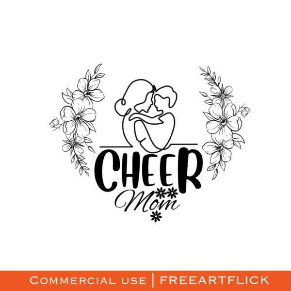 Cricut Cheer Mom SVG Free
