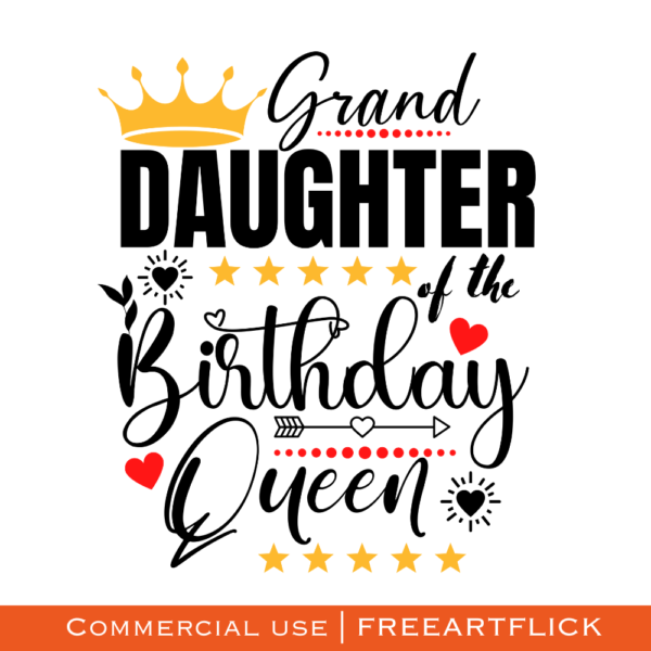 Daughter Birthday SVG