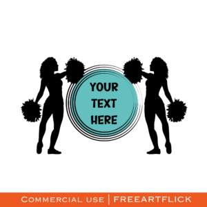 free cheerleading svg download