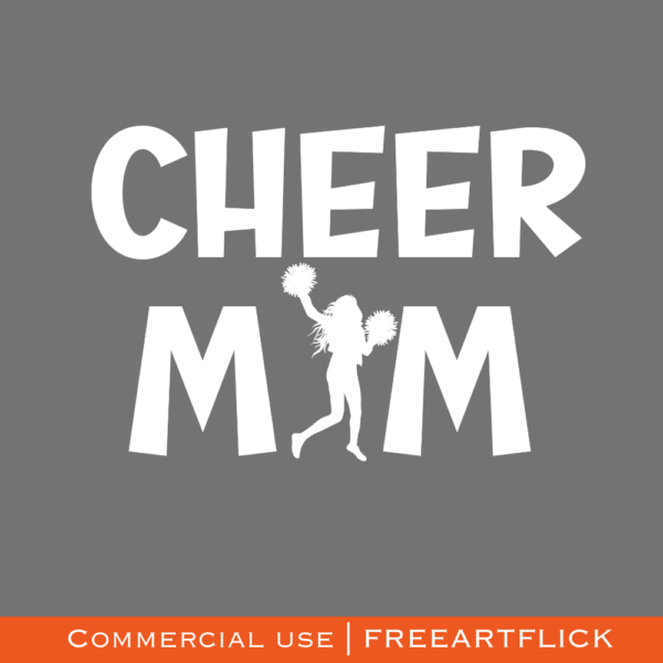 svg file cheer mom svg free