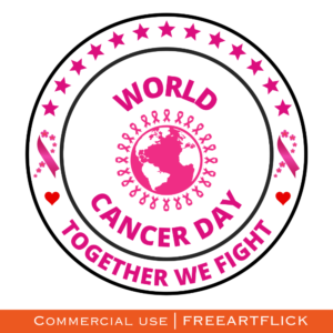 World Cancer Day SVG