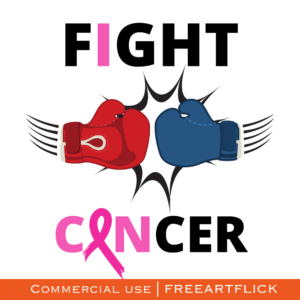 Free Fight Cancer SVG Download