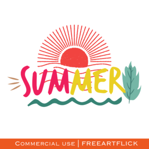 Free Sunny Summer SVG Download