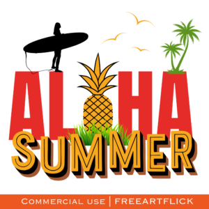 Free Aloha Summer Beach SVG Download